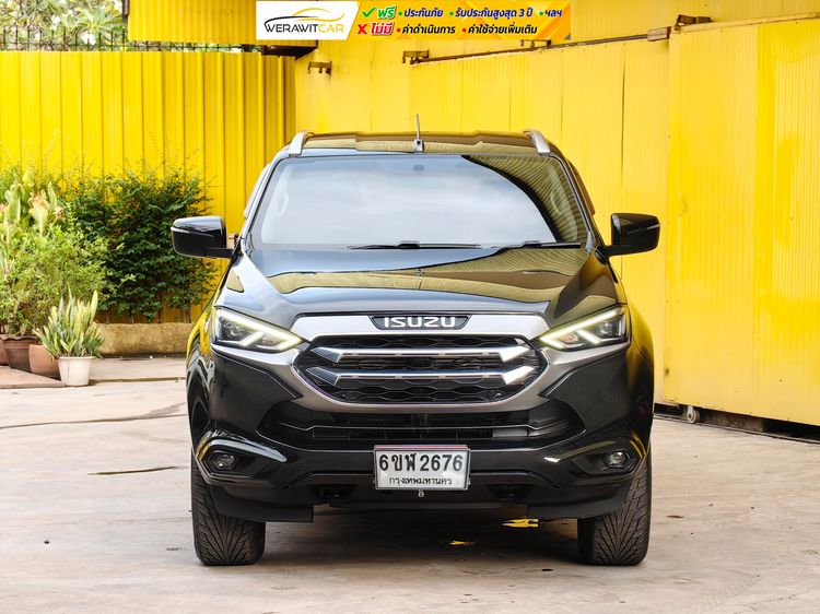 Isuzu MU-X 2021 1.9 Luxury 2WD Utility-car ดีเซล ไม่ติดแก๊ส เกียร์อัตโนมัติ ดำ รูปที่ 2