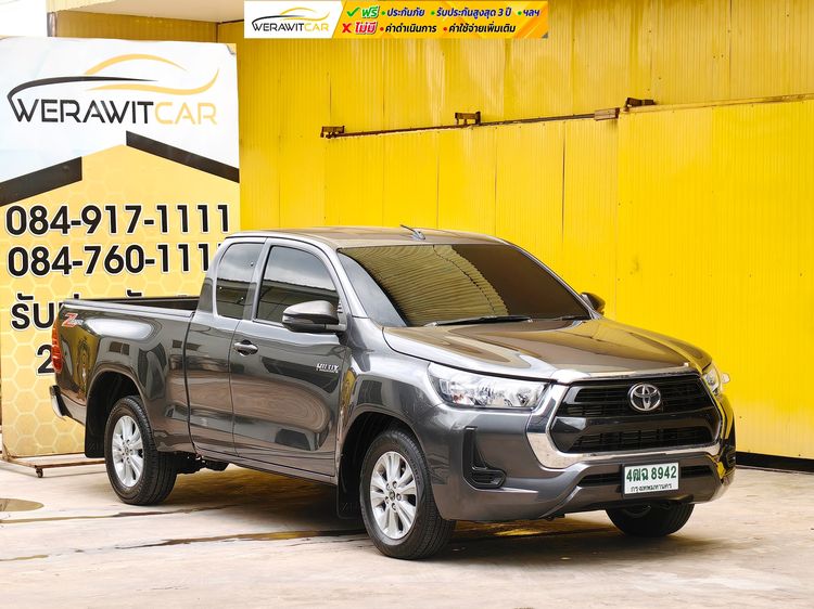 Toyota Hilux Revo 2023 2.4 Z Edition Entry Pickup ดีเซล ไม่ติดแก๊ส เกียร์อัตโนมัติ เทา