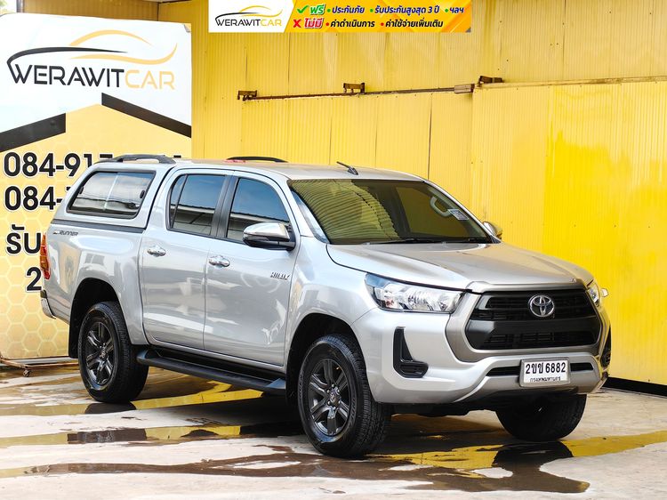 รถ Toyota Hilux Revo Double Cab 2.4 Entry Prerunner สี บรอนซ์เงิน