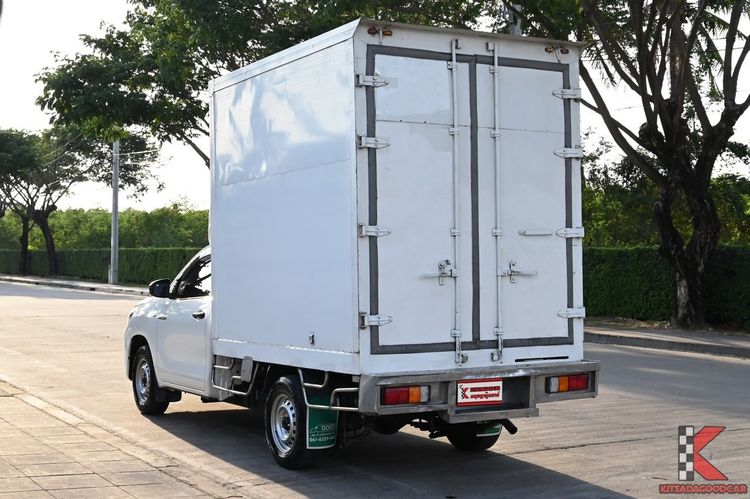 Toyota Hilux Revo 2021 2.4 Entry Pickup ดีเซล ไม่ติดแก๊ส เกียร์ธรรมดา ขาว รูปที่ 3