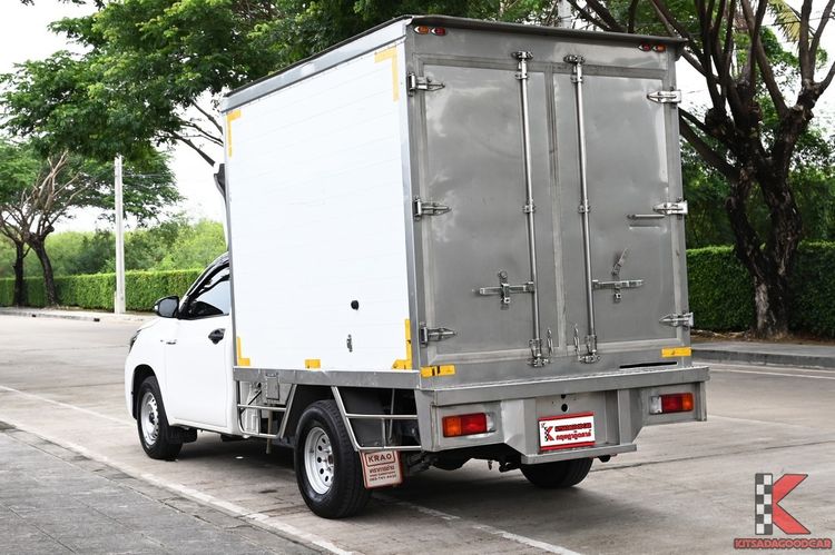 Toyota Hilux Revo 2021 2.4 Entry Pickup ดีเซล ไม่ติดแก๊ส เกียร์ธรรมดา ขาว รูปที่ 3