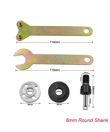 💥จัดส่งที่รวดเร็ว💥ประแจอะแดปเตอร์แปลงสว่าน เส้นผ่านศูนย์กลาง 10 มม. 5 ชิ้น ต่อชุด รูปที่ 5