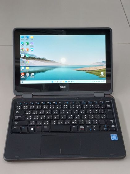 ขายโน๊ตบุ๊คเดล DELL Latitude 3190  Ram 4GB จอ 11.6 จอทัชสกรีนจิ้มหน้าจอได้ ที่ชาร์จ สภาพสวย เครื่องเล็กกระทัดรัด ประกันเครื่องให้ 1เดือน รูปที่ 2
