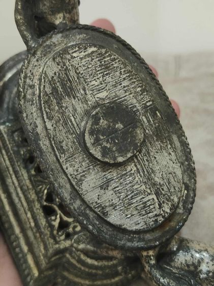 ที่วางของโชว์ สไตล์วินเทจ Vintage STYLEBUILT GOLD GILT ORMOLU CHERUBS PEDESTAL SOAP DISH-Hollywood Regency โลหะมีน้ำหนัก  รูปที่ 7