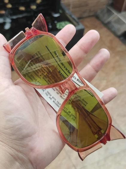 แว่นเซฟตี้ AO American Optical USA มีเซฟข้างกันลม   รูปที่ 17