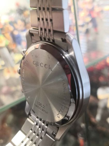 Gucci G-Timeless YA126257 126.2 Men's Black Watch รูปที่ 6