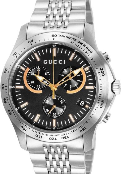Gucci G-Timeless YA126257 126.2 Men's Black Watch รูปที่ 8