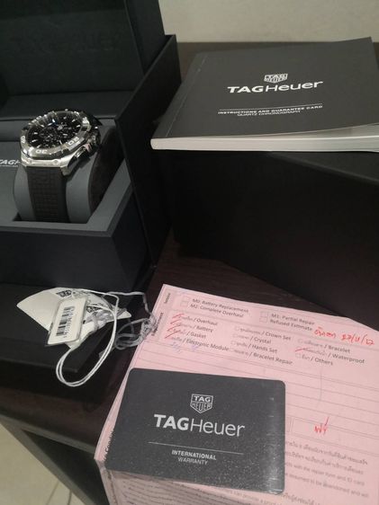 TAG Heuer 43mm Aquaracer 300M Quartz CAY1110.FT6041 Chronograph FULL SET รูปที่ 12