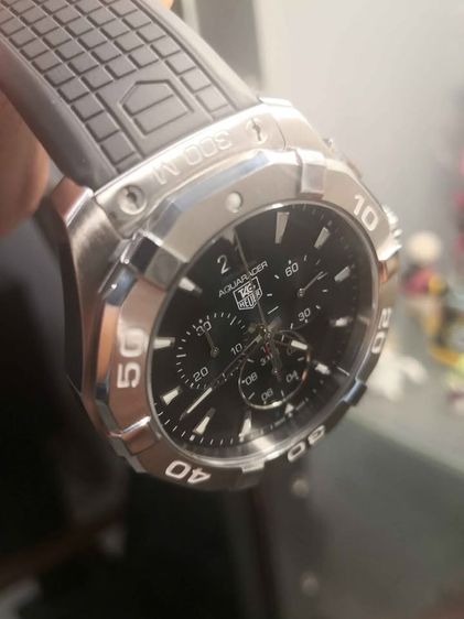 TAG Heuer 43mm Aquaracer 300M Quartz CAY1110.FT6041 Chronograph FULL SET รูปที่ 5