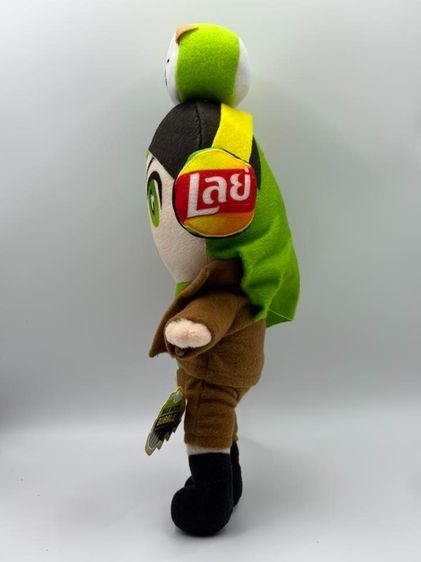 ตุ๊กตา แป้ง zbing จาก Lay's Max  500 บาท (ขนาดกว้าง 5 นิ้ว,ยาว 9.5 นิ้ว) รูปที่ 3