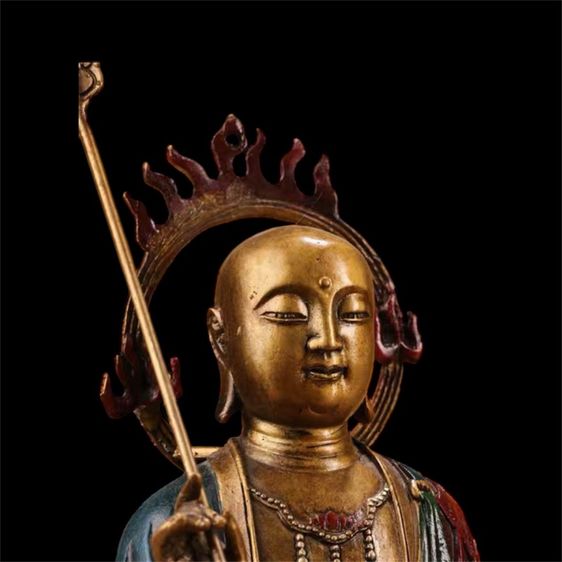 🕉️พระพุทธรูปพระโพธิสัตว์กษิติครรภ์  รูปที่ 5