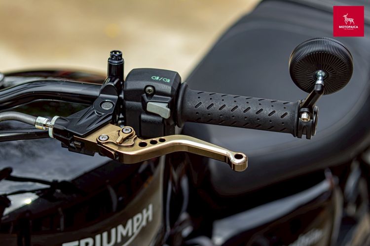 Triumph StreetTwin900 ปี2017 สีดำ วิ่ง16,000km. แต่งครบ รูปที่ 11