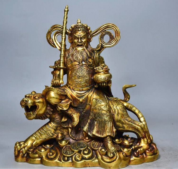 🐲 เทพเจ้าไฉ่ซิงเอี๊ยปางบู๊ (ขี่เสือ) 