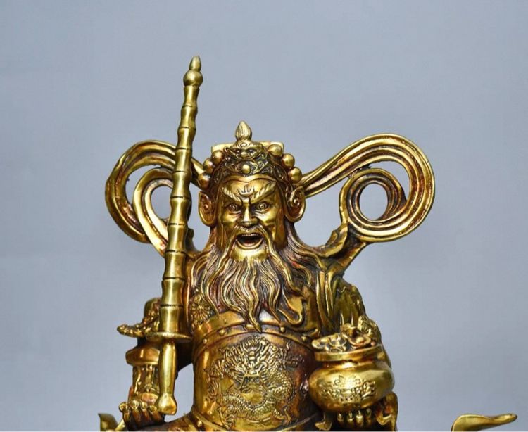 🐲 เทพเจ้าไฉ่ซิงเอี๊ยปางบู๊ (ขี่เสือ)  รูปที่ 3