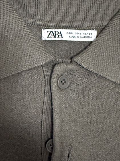 เสื้อยืดคอปกแขนยาวซาร่า รูปที่ 6