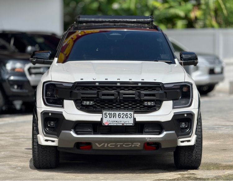 Ford Everest 2024 2.0 Turbo Sport Utility-car ดีเซล ไม่ติดแก๊ส เกียร์อัตโนมัติ ขาว รูปที่ 2