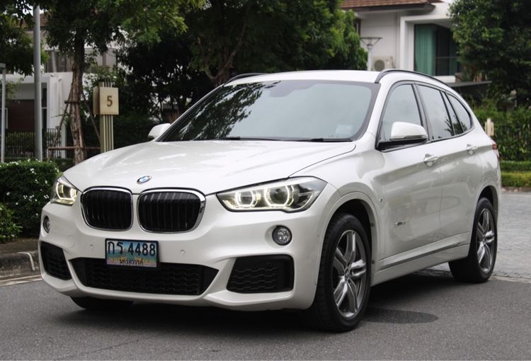 BMW X1 2018 2.0 sDrive20d M Sport Utility-car ดีเซล เกียร์อัตโนมัติ ขาว รูปที่ 3