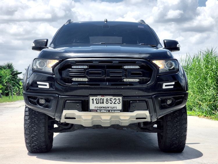 Ford Ranger 2015 3.2 Wildtrak 4WD Pickup ดีเซล ไม่ติดแก๊ส เกียร์อัตโนมัติ ดำ รูปที่ 4