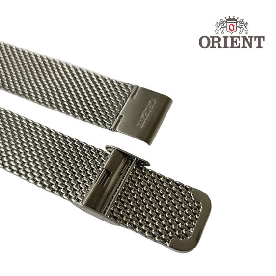 สายแบรนด์ Orient ของศูนย์แท้ สเตนเลสสตีลแท้ ขนาด 21 มิล ของใหม่ รูปที่ 2