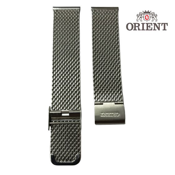 สายแบรนด์ Orient ของศูนย์แท้ สเตนเลสสตีลแท้ ขนาด 21 มิล ของใหม่ รูปที่ 4