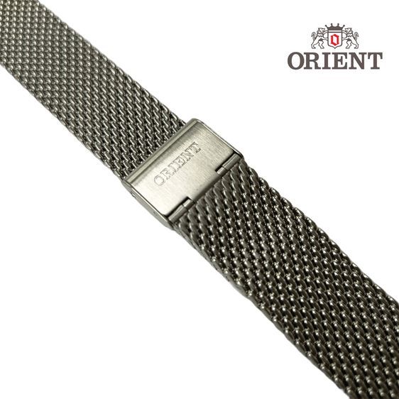 สายแบรนด์ Orient ของศูนย์แท้ สเตนเลสสตีลแท้ ขนาด 21 มิล ของใหม่ รูปที่ 3