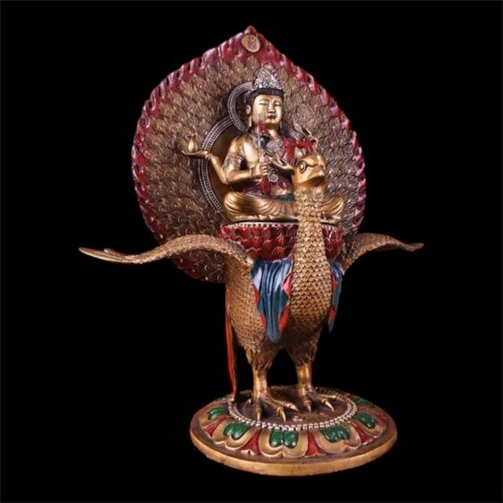 🕉️ พระพุทธรูปปางมารวิชัย (เนื้อทองแดงลมดำ)