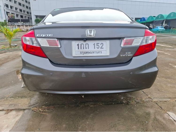 Honda Civic 2012 2.0 E i-VTEC Sedan เบนซิน LPG เกียร์อัตโนมัติ เทา รูปที่ 4