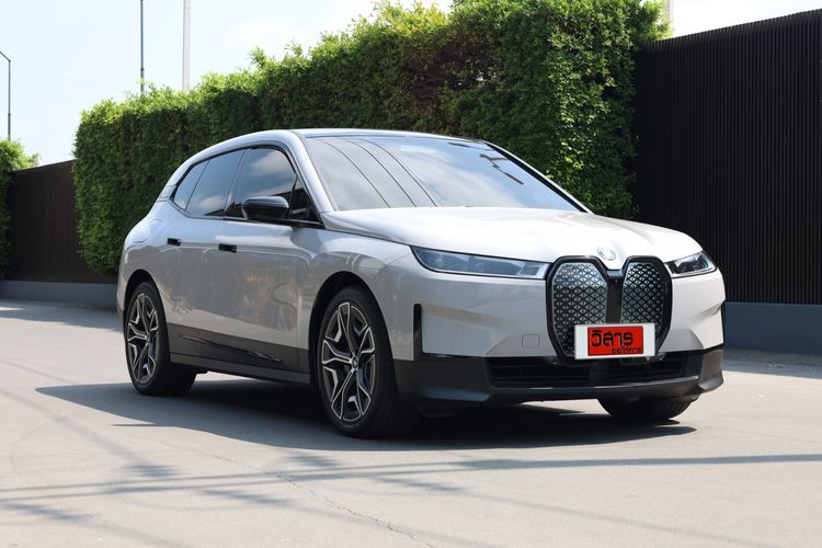 BMW iX 2022 xDrive40 Utility-car ไฟฟ้า ไม่ติดแก๊ส เกียร์อัตโนมัติ เทา รูปที่ 4
