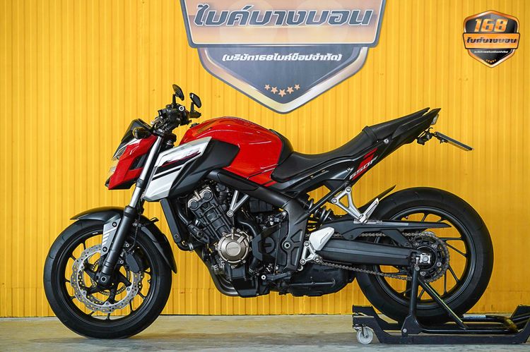 HONDA CB650 F โฉมไฟLED ปี 2017 ดาวห์เริ่มต้นที่ 29,000 บ.  รูปที่ 3