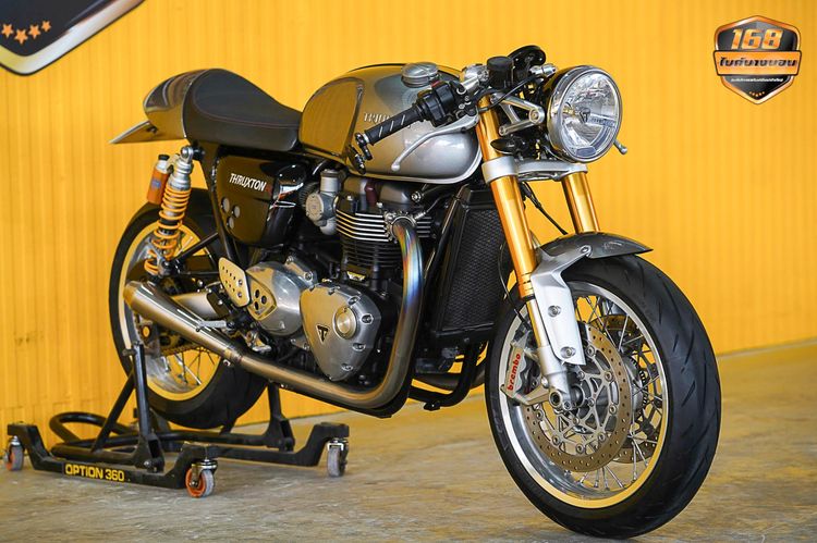 Triumph Thruxton R ปี 2016 ฟรีดาวน์ออกรถใช้เงิน 0 บาท รูปที่ 11
