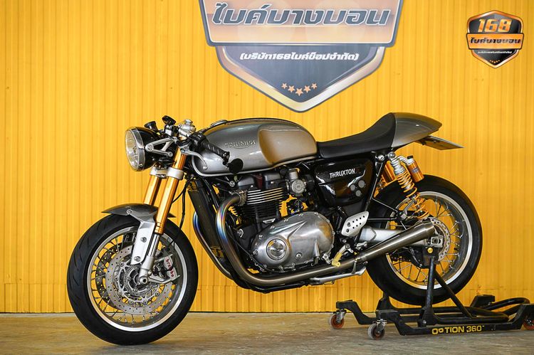 Triumph Thruxton R ปี 2016 ฟรีดาวน์ออกรถใช้เงิน 0 บาท รูปที่ 8