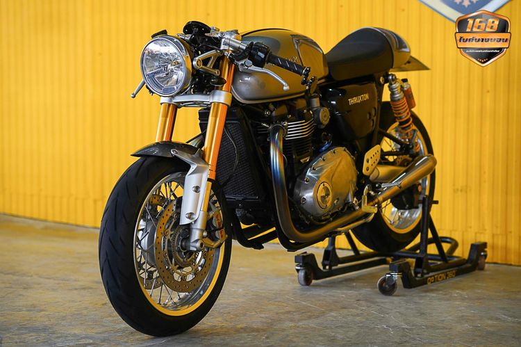 Triumph Thruxton R ปี 2016 ฟรีดาวน์ออกรถใช้เงิน 0 บาท
