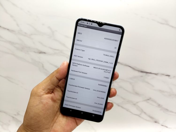 ขาย VIVO Y12s สีฟ้า มือสอง สภาพสวย รูปที่ 3