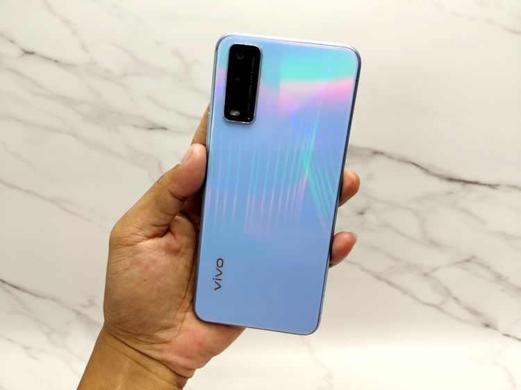 ขาย VIVO Y12s สีฟ้า มือสอง สภาพสวย รูปที่ 4