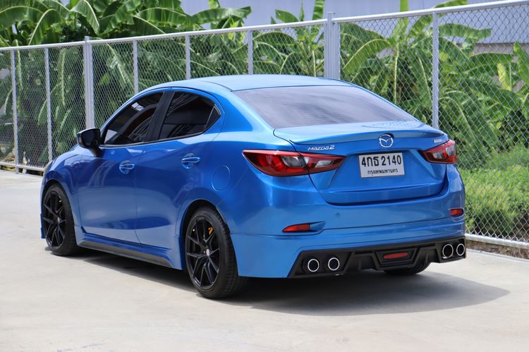 Mazda Mazda 2 2015 1.5 XD High Sedan ดีเซล ไม่ติดแก๊ส เกียร์อัตโนมัติ ฟ้า รูปที่ 4