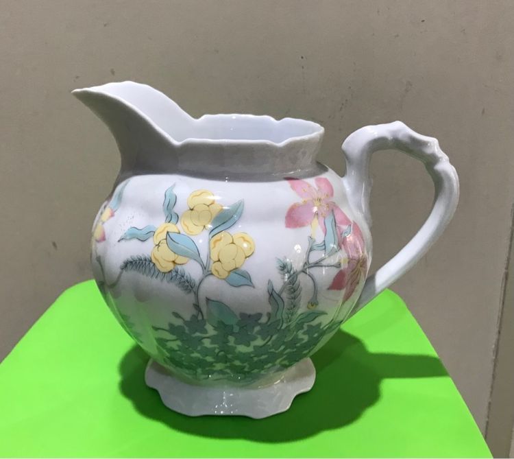 งานกระเบื้อง ตั้งโชว์ ยังไม่ใช่ของโบราณ 2ชิ้น รูปที่ 2