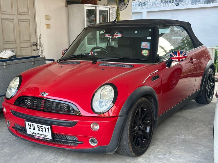 รถ Mini Cabrio 1.6 Cooper สี แดง
