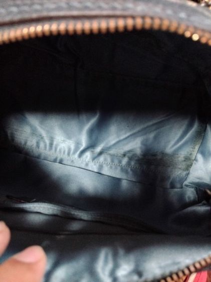 ขายกระเป๋าถือ Coach  สีน้ำเงิน รูปที่ 8