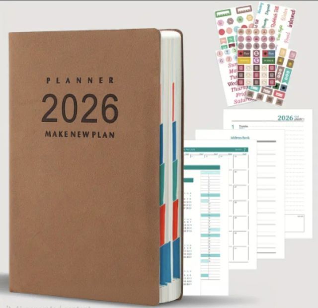 สมุด Planner 2026 สำหรับเตรียมวางแผน จัดการงานต่างๆอย่างมืออาชีพ By B'Choices TH