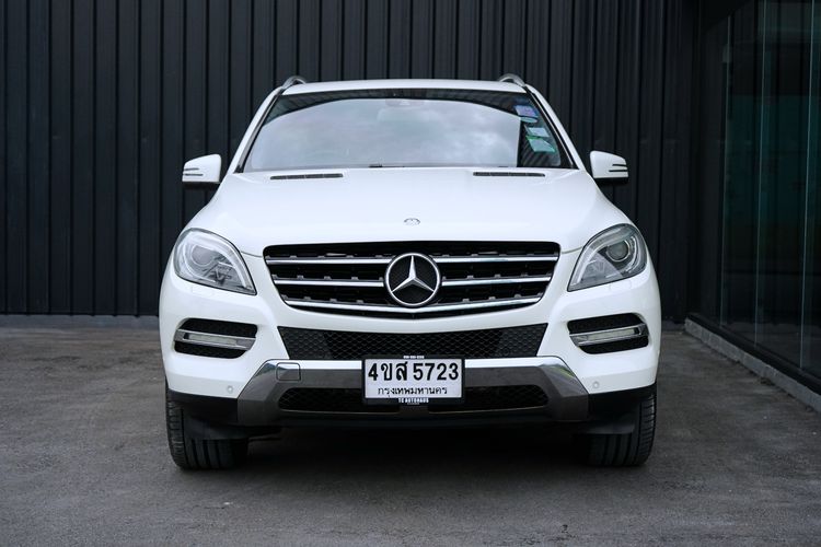 Mercedes-Benz ML-Class 2012 ML250 CDI Utility-car ดีเซล ไม่ติดแก๊ส เกียร์อัตโนมัติ ขาว รูปที่ 2