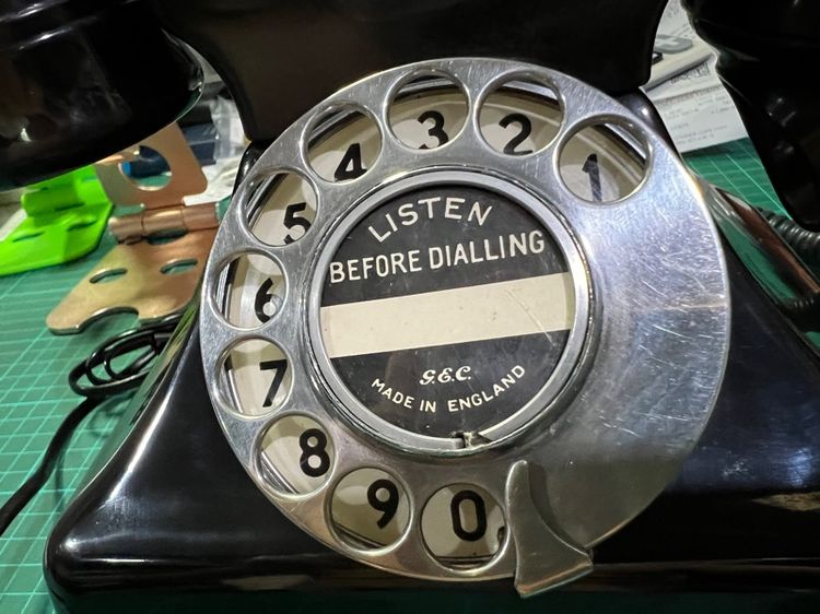โทรศัพท์ G.E.C. Made in England รูปที่ 8