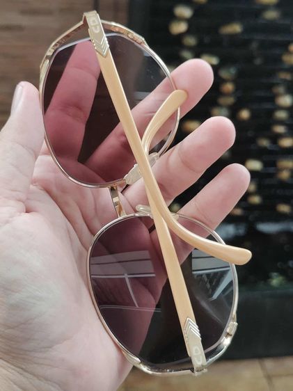 แว่นกันแดด Christian Dior 2250 41 vintage sunglasses Over size made in Austria 70's งานเก่าวินเทจหายาก  รูปที่ 14
