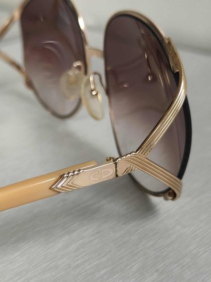 แว่นกันแดด Christian Dior 2250 41 vintage sunglasses Over size made in Austria 70's งานเก่าวินเทจหายาก  รูปที่ 16