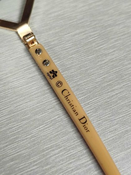 แว่นกันแดด Christian Dior 2250 41 vintage sunglasses Over size made in Austria 70's งานเก่าวินเทจหายาก  รูปที่ 7