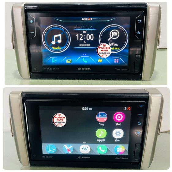 จอติดรถTOYOTA INNOVA (เครื่องศูนย์แท้)