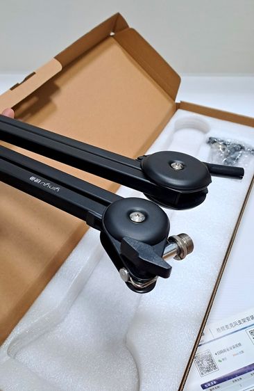 ขาตั้งไมโครโฟน ติดโต๊ะ YINYU รุ่น 2 แพงกว่าแต่เหล็กหนาแข็งแรงกว่ารุ่นแรก เทียบเท่ามือหนึ่ง เพราะยังไม่ได้ใช้งาน รูปที่ 7