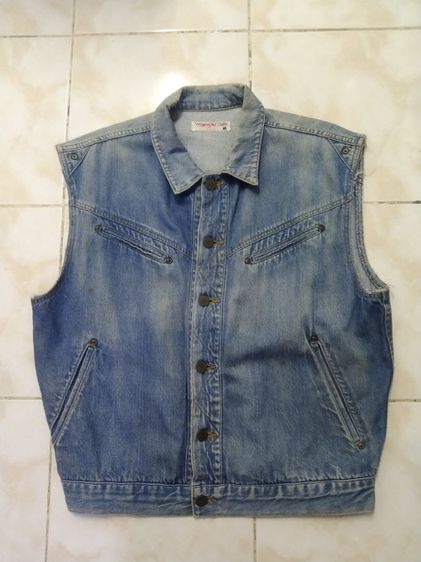 อื่นๆ แขนสั้น เสื้อแจ็คเก็ต | เสื้อคลุม อื่นๆ กั๊กยีนส์ wrangler size M 