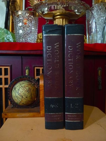 หนังสือเก่าโบราณ the world book..Encyclopedia..ปกหนังแท้2 เล่มครบชุด a-zสภาพเยี่ยมไร้ตำหนิ รูปที่ 16