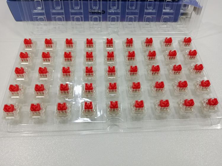 เม้าส์ และคีย์บอร์ด Red Switch Mechanical Keyboard Linear Switch  ของ ATOM แพ็ค 45 ตัว สภาพเหมือนใหม่ ใช้ได้ทุกตัว