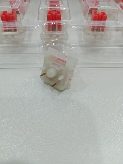 Red Switch Mechanical Keyboard Linear Switch  ของ ATOM แพ็ค 45 ตัว สภาพเหมือนใหม่ ใช้ได้ทุกตัว รูปที่ 3